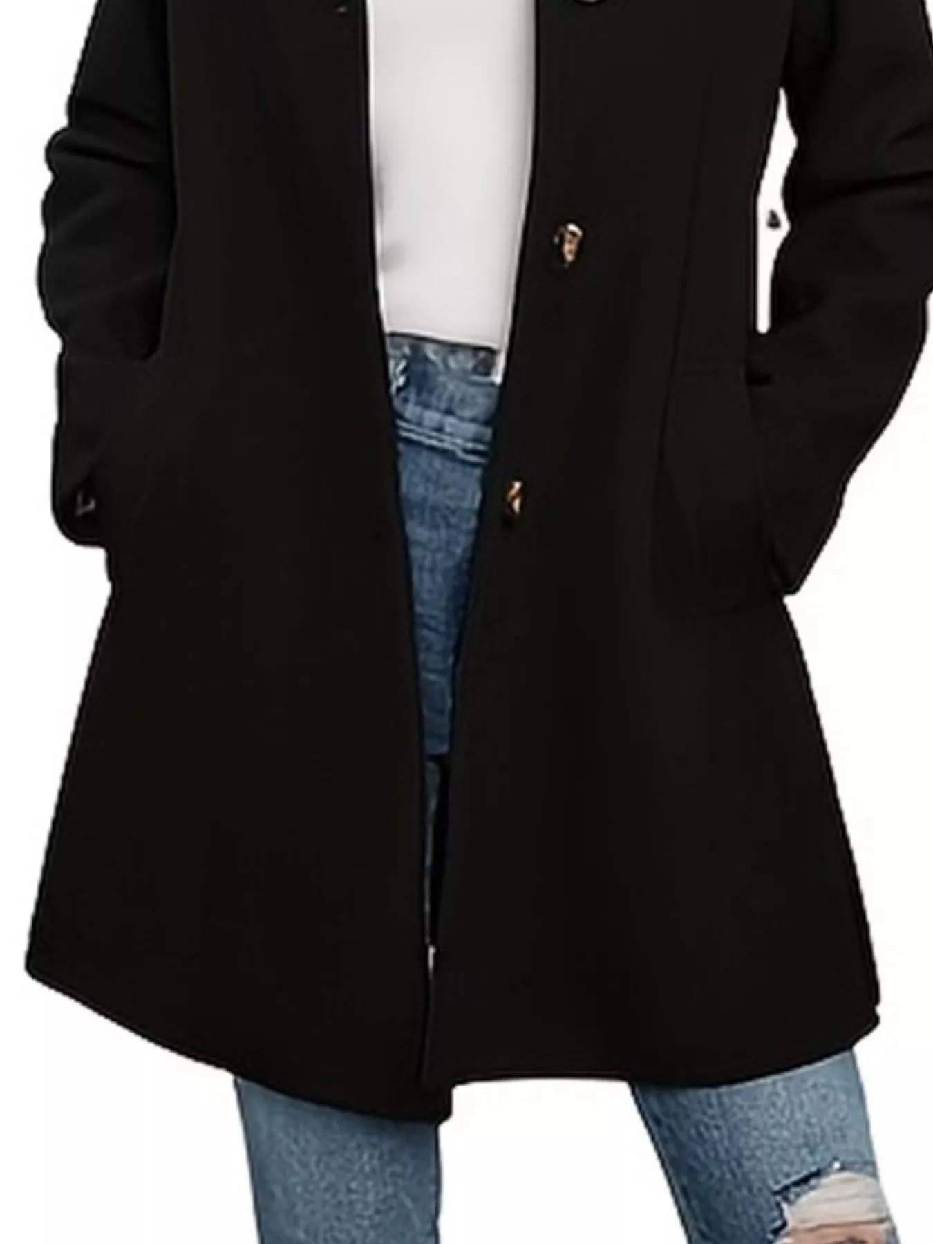 Button-Down Long Sleeve Outerwear - Image 6