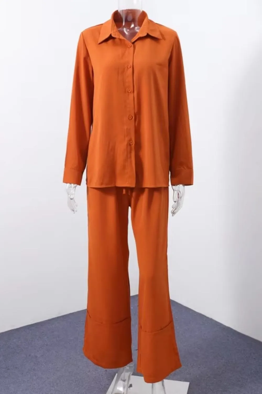 Button Down Shirt and Drawstring Pants - Image 6
