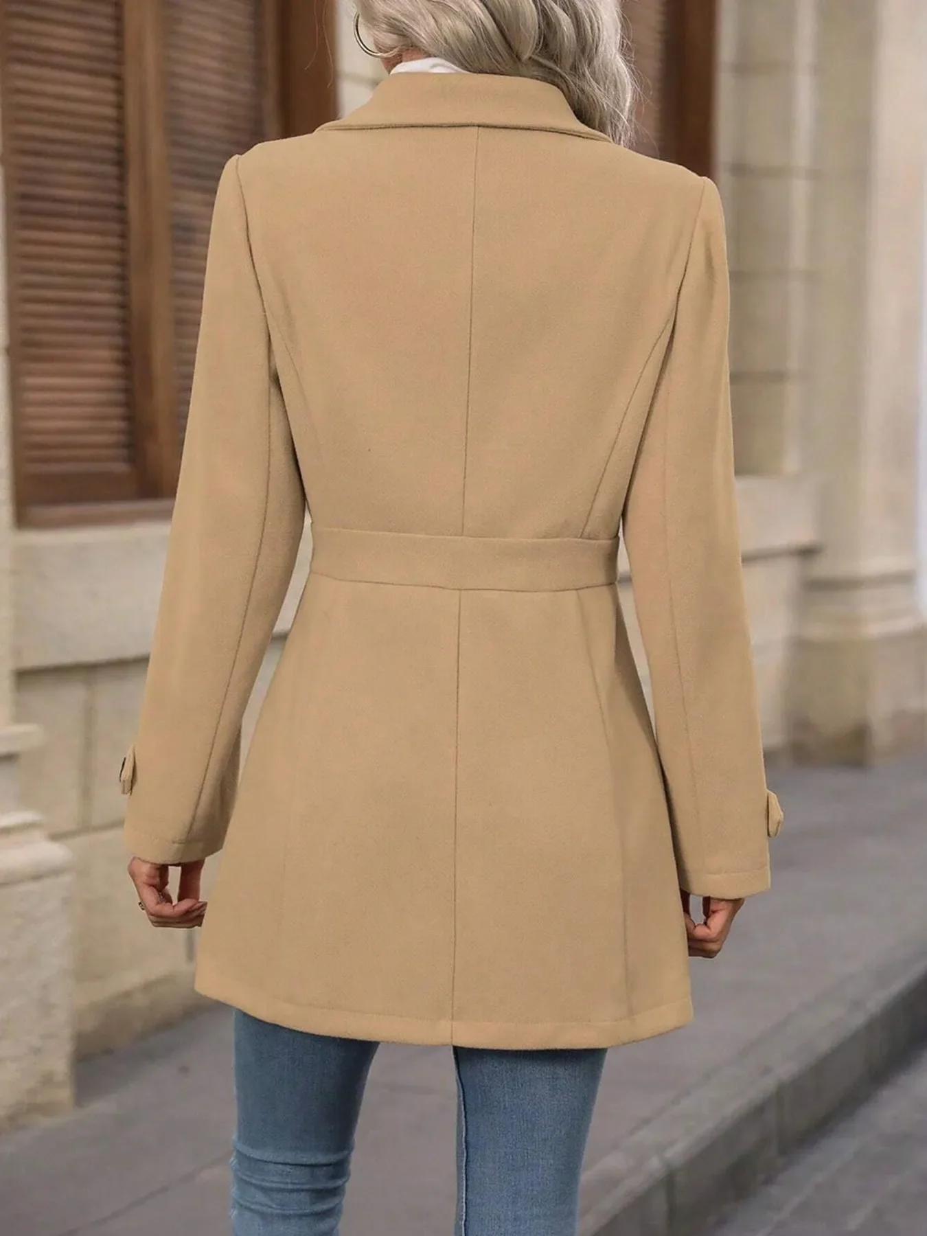 Button Up Long Sleeve Coat - Image 11