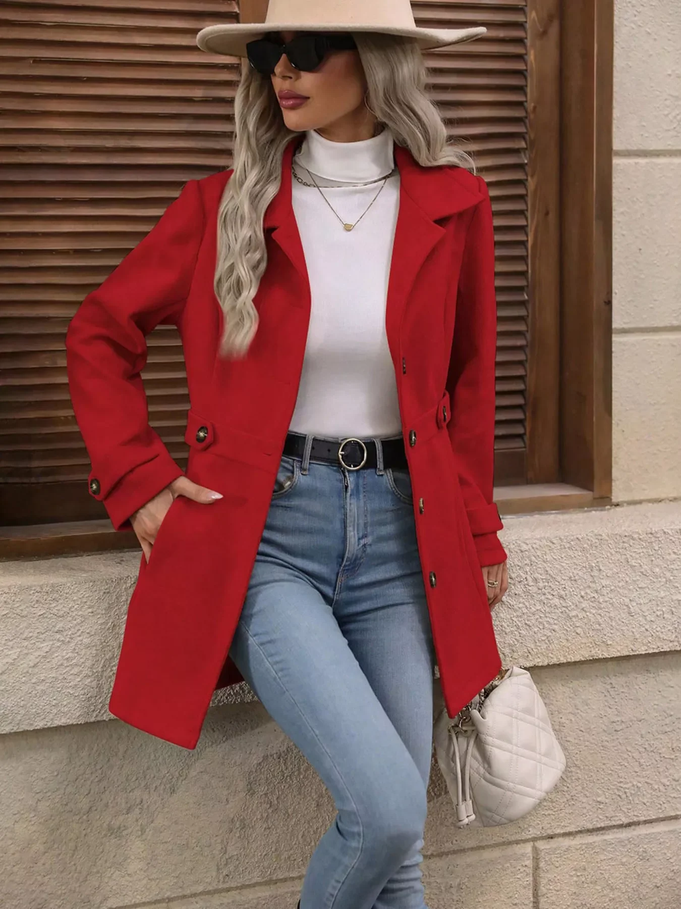 Button Up Long Sleeve Outerwear - Image 18