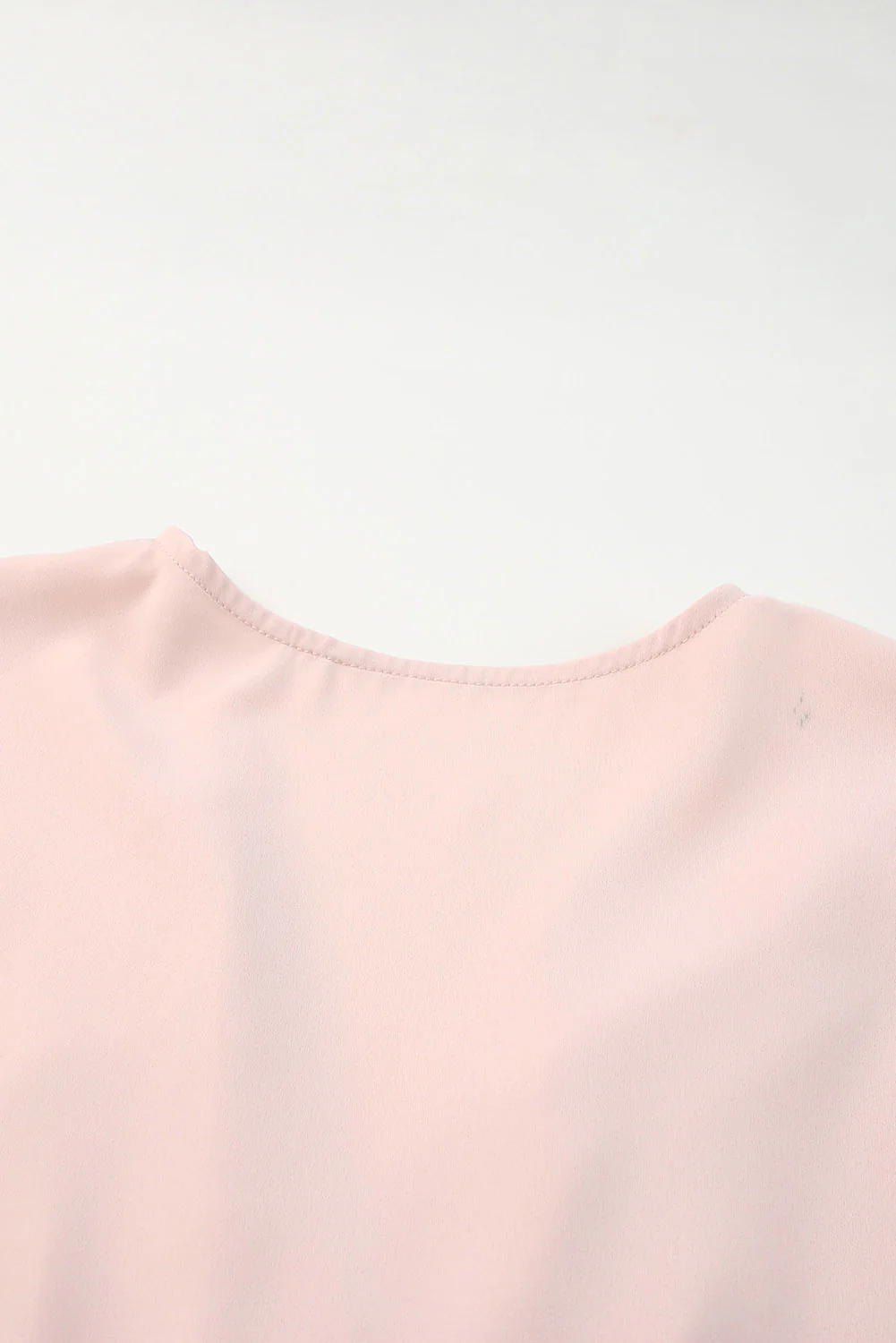 Buttoned V-Neck Short Sleeve Romper - Image 5