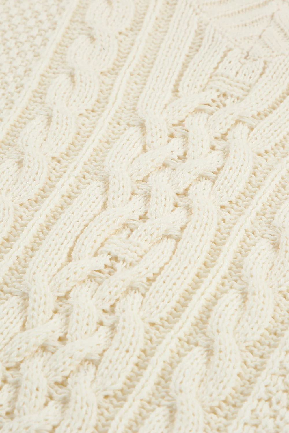 Cable-Knit V-Neck Sweater Vest - Image 10