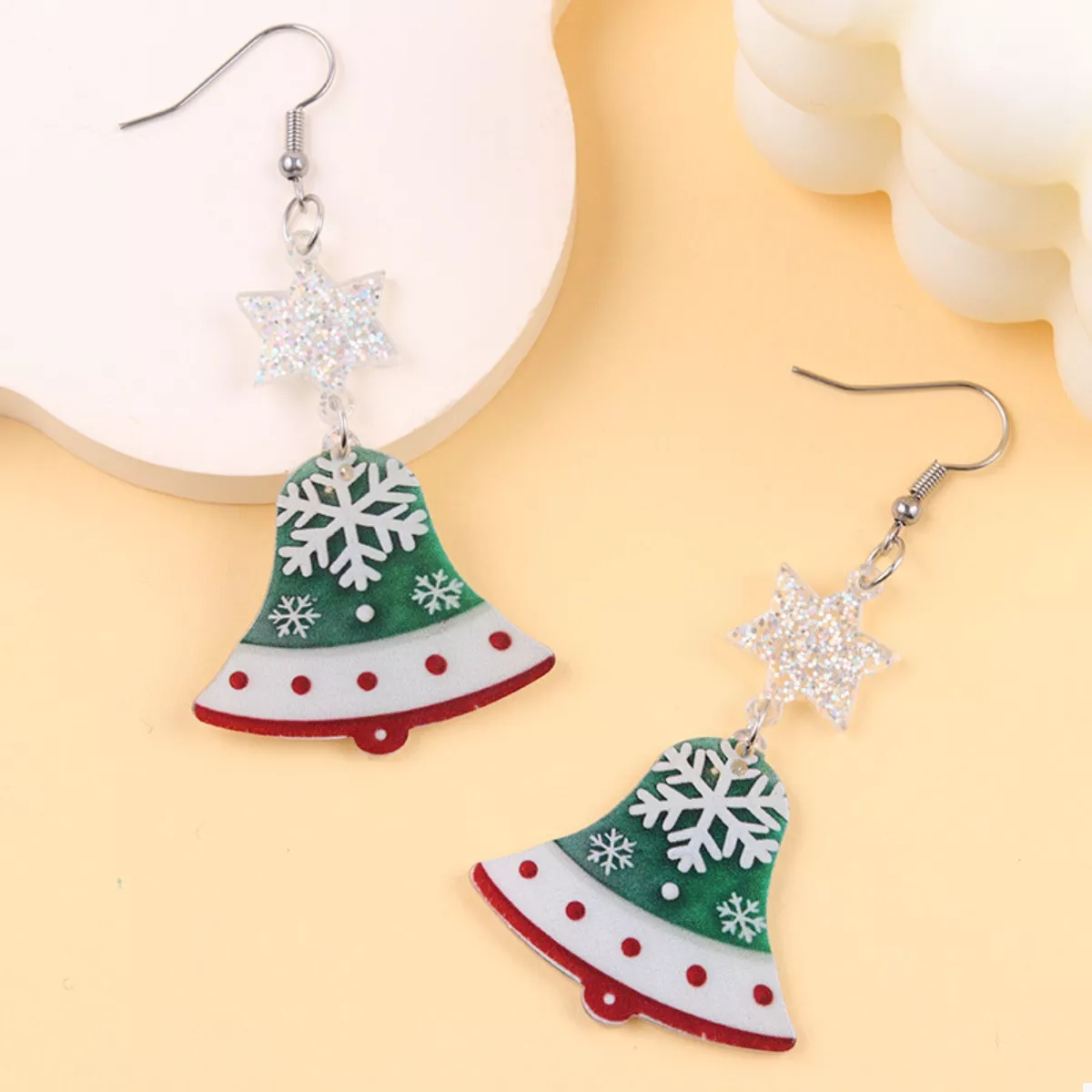Christmas Theme Drop Earrings - Image 2