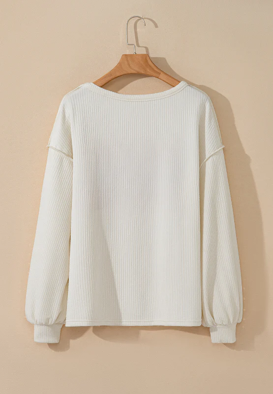 Color Block Long Sleeve Sweatshirt - Image 4
