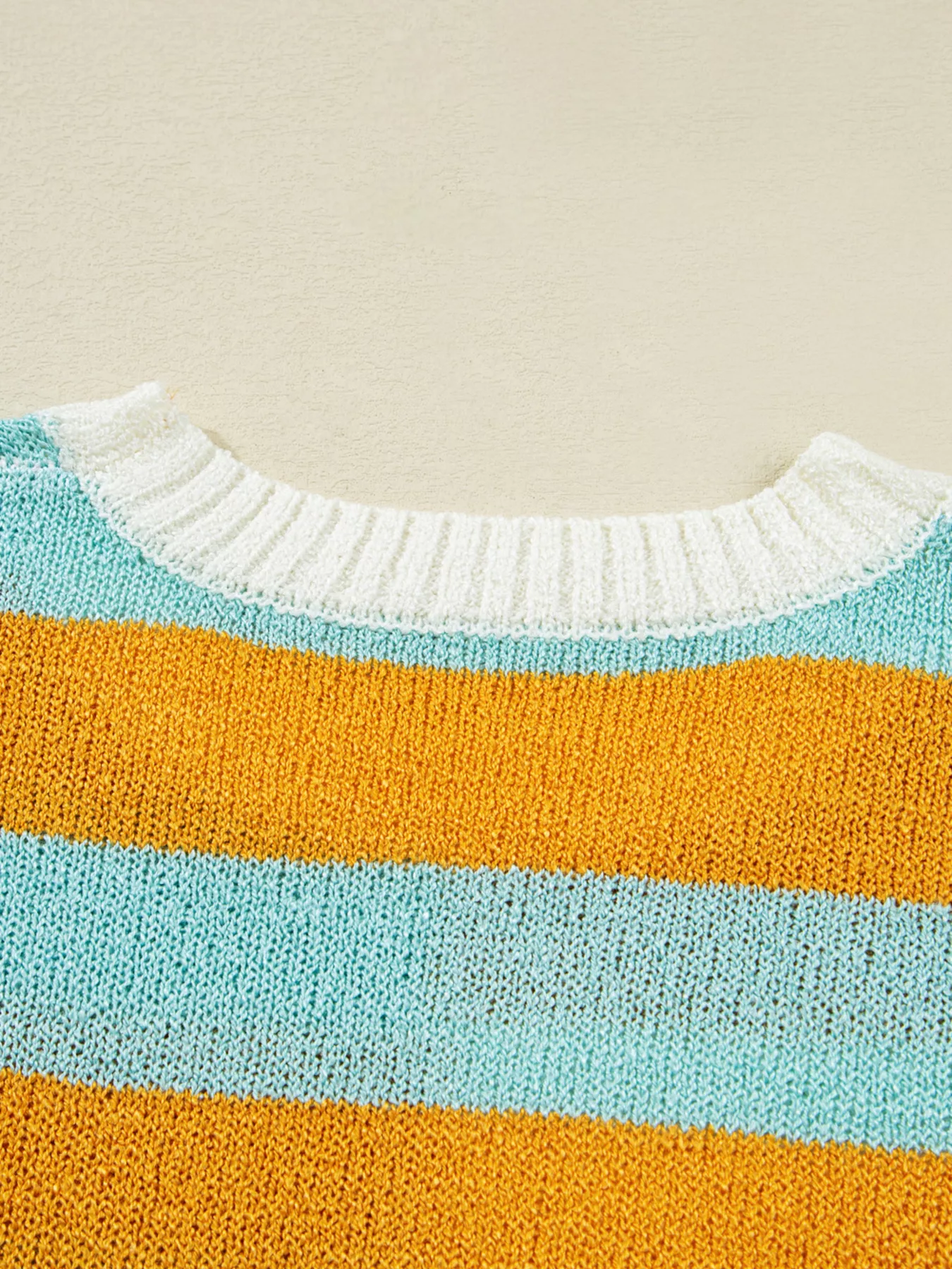 Color Block Striped Sweater - Image 5