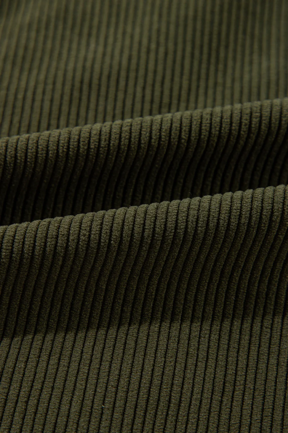 Contrast Baseball Collar Snap Down Long Sleeve Jacket - Image 6