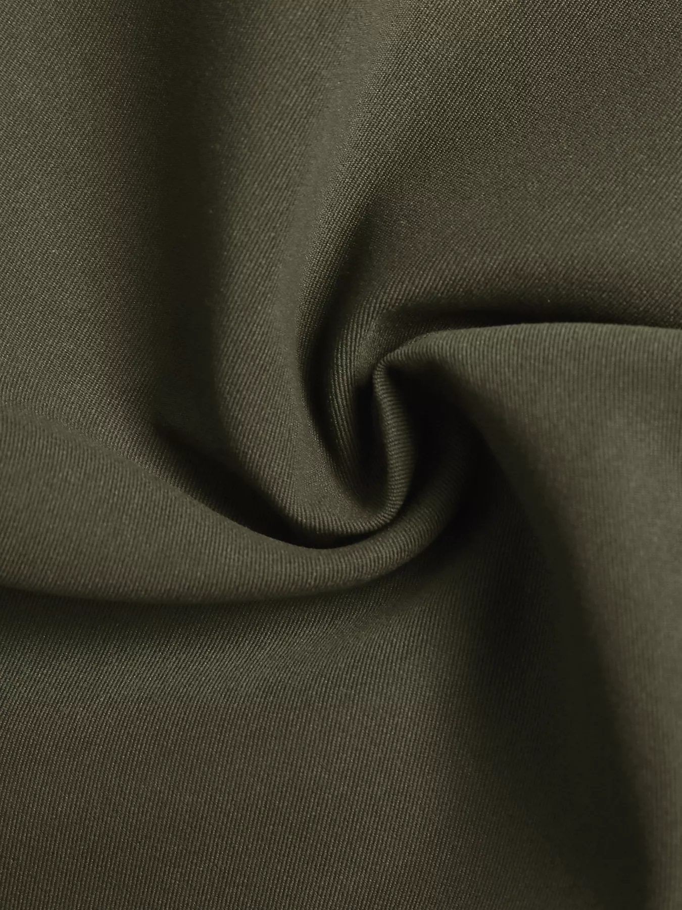 Contrast Collar Button Up Coat - Image 11