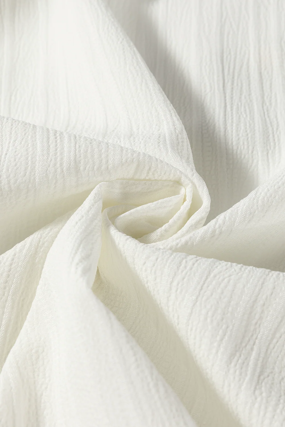 Contrast Notched Long Sleeve Blouse - Image 10