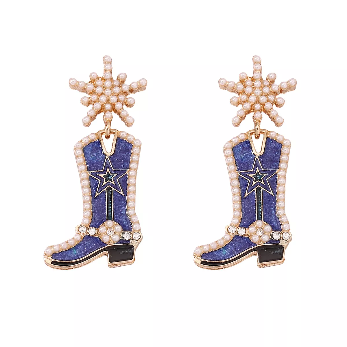 Cowgirl Boot Dangle Earrings - Image 10