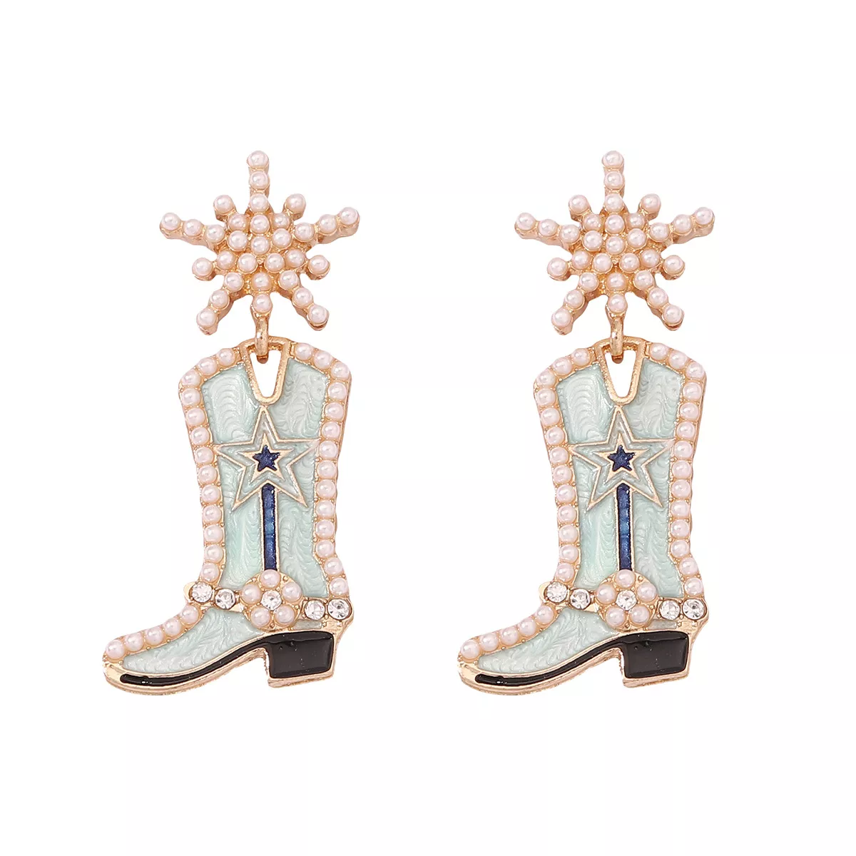 Cowgirl Boot Dangle Earrings - Image 6