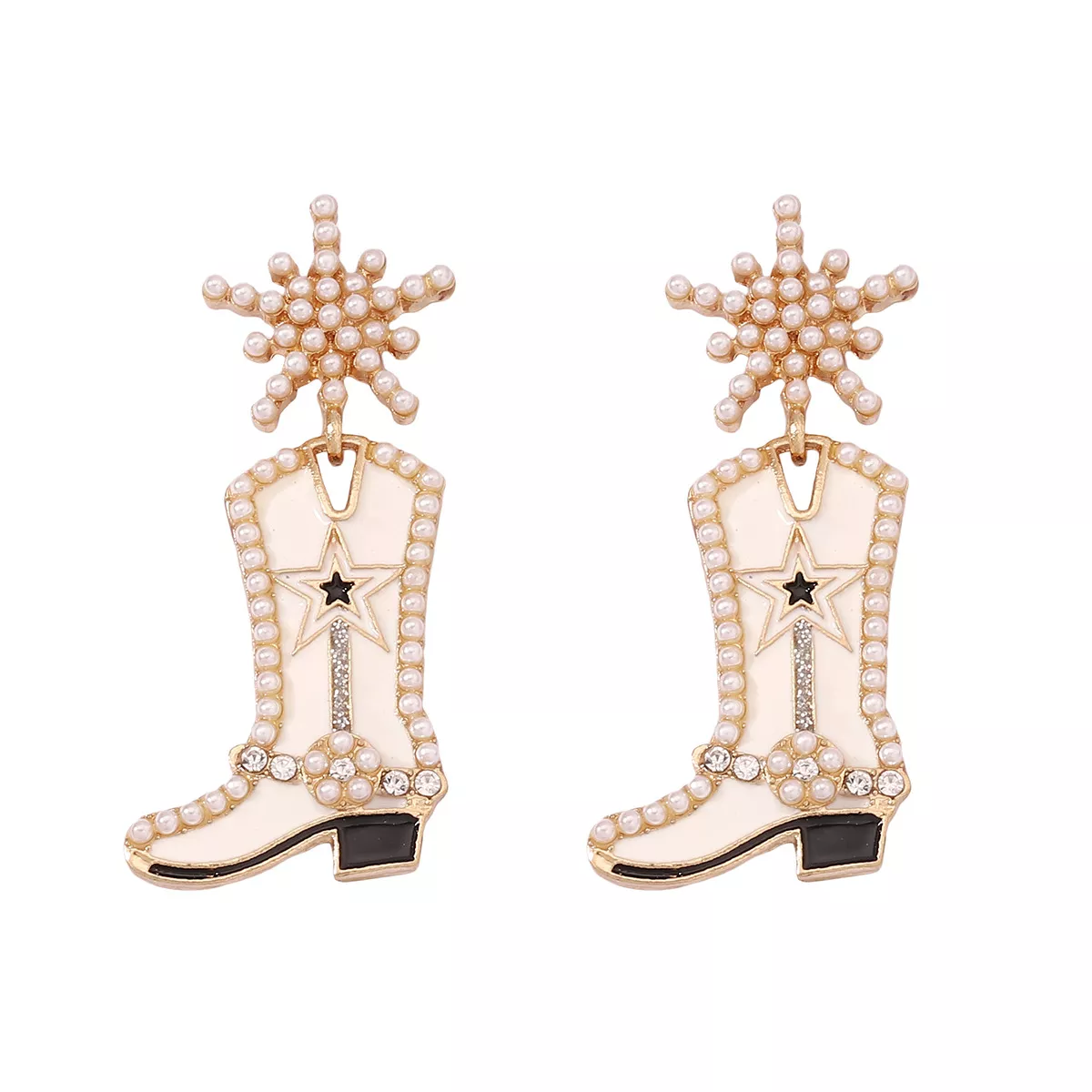 Cowgirl Boot Dangle Earrings - Image 9