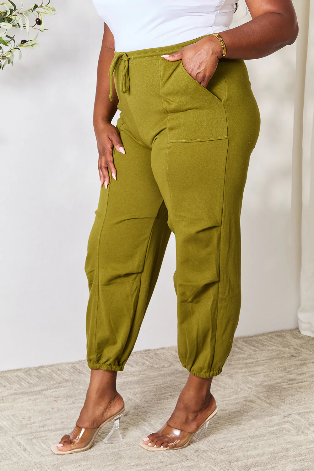 Culture Code Full Size Drawstring Sweatpants with pockets - Image 3
