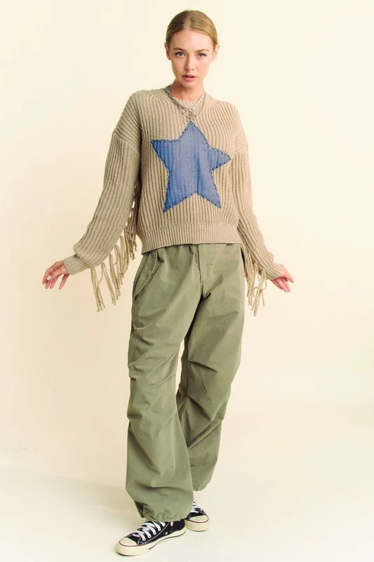 Davi & Dani Drawstring Baggy Pants with Pockets - Image 6