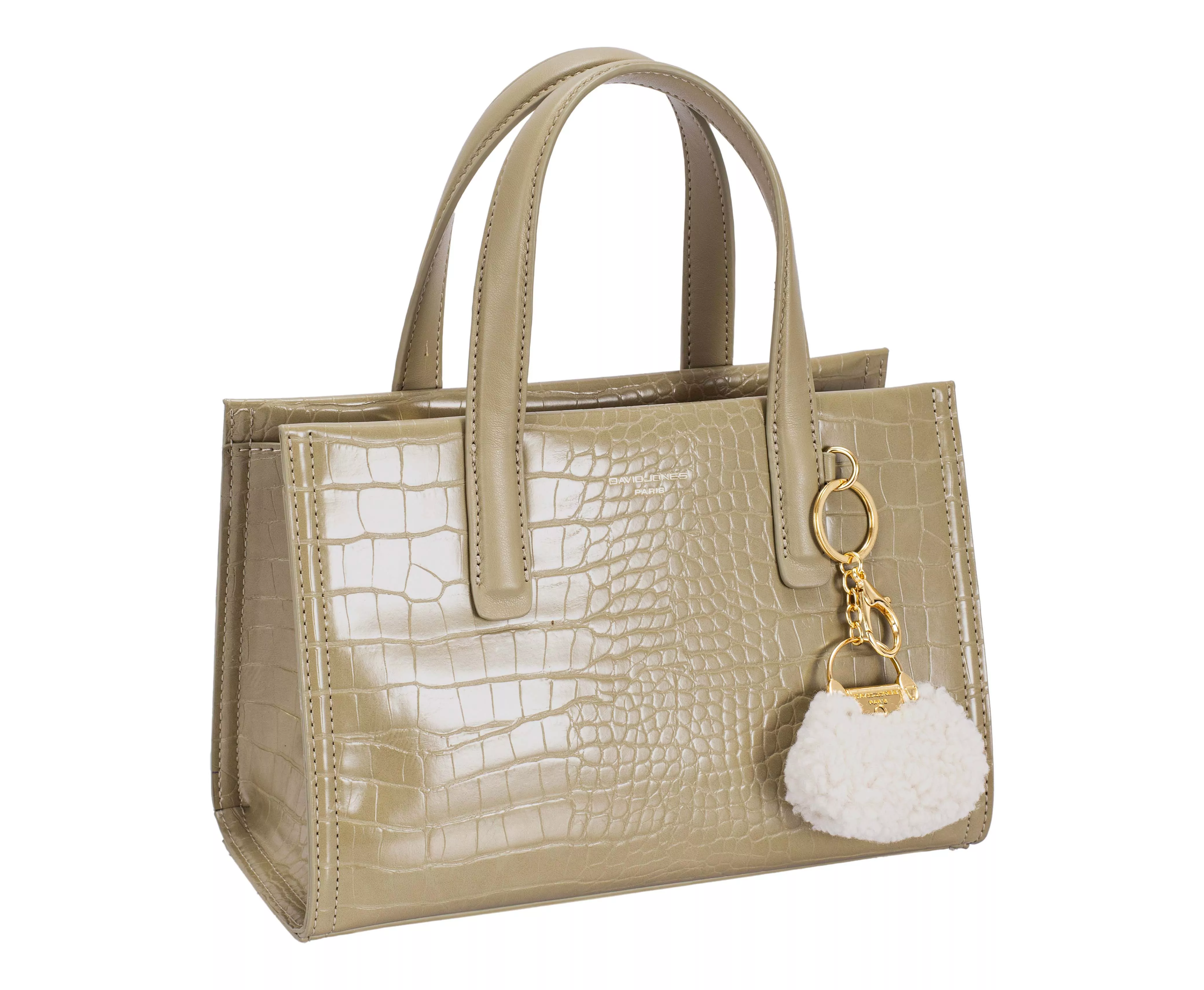 David Jones Crocodile Pattern Handbag - Image 2