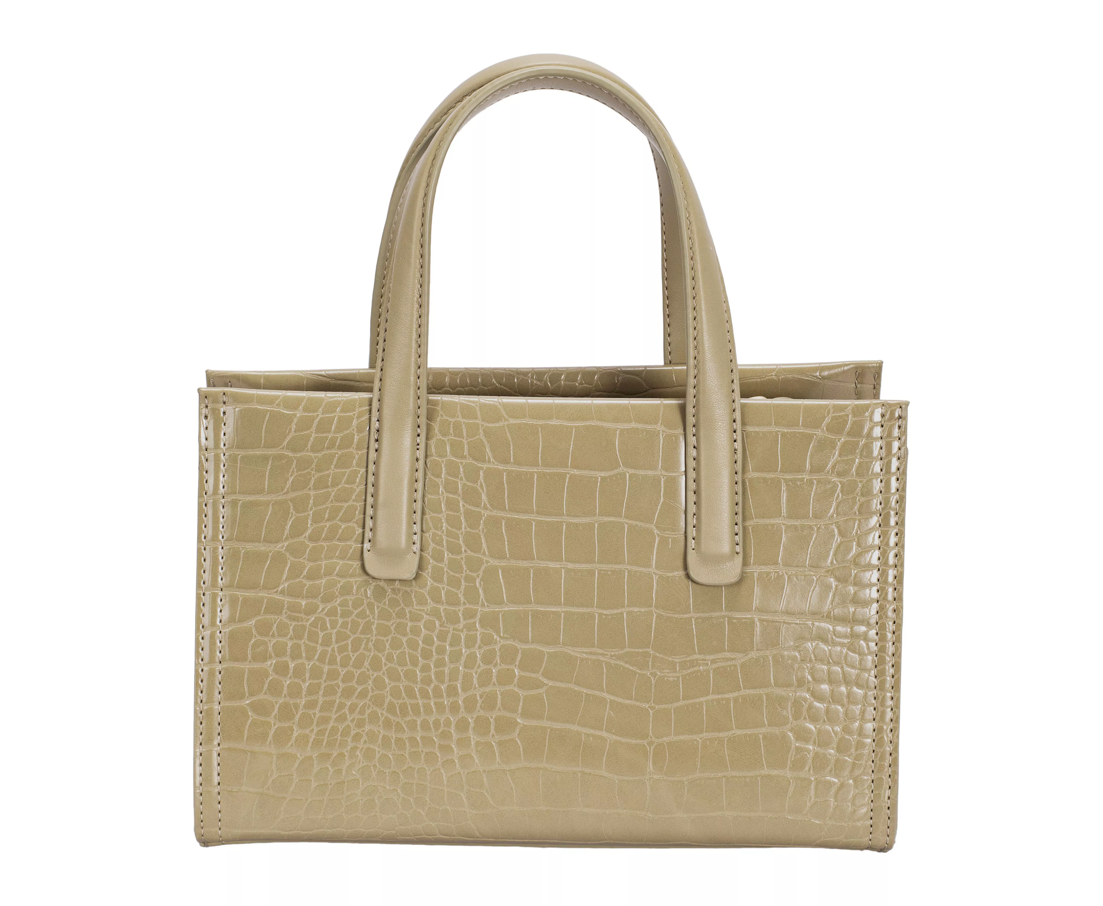 David Jones Crocodile Pattern Handbag - Image 4