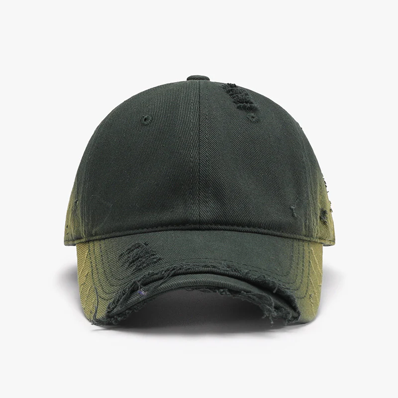 Distressed Adjustable Cotton Hat - Image 12