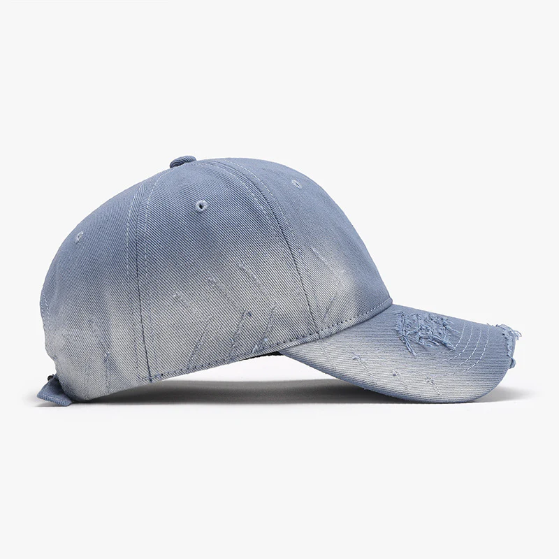 Distressed Adjustable Cotton Hat - Image 4