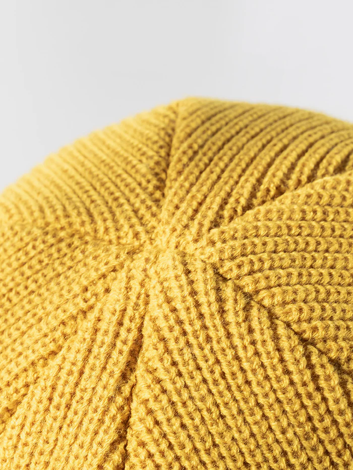 Distressed Cuffed Knit Hat - Image 3