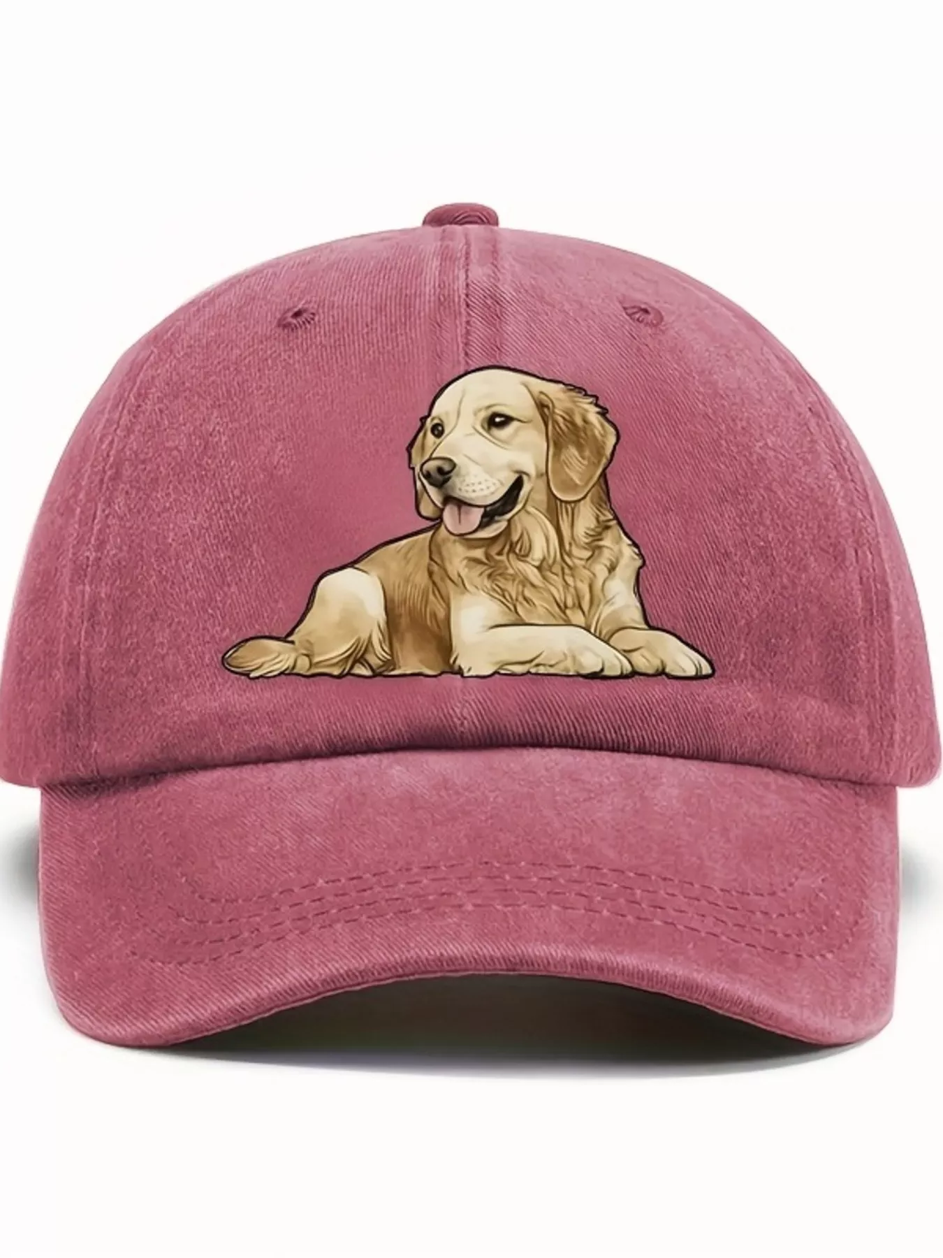 Dog Washed Adjustable Baseball Cap - Image 2