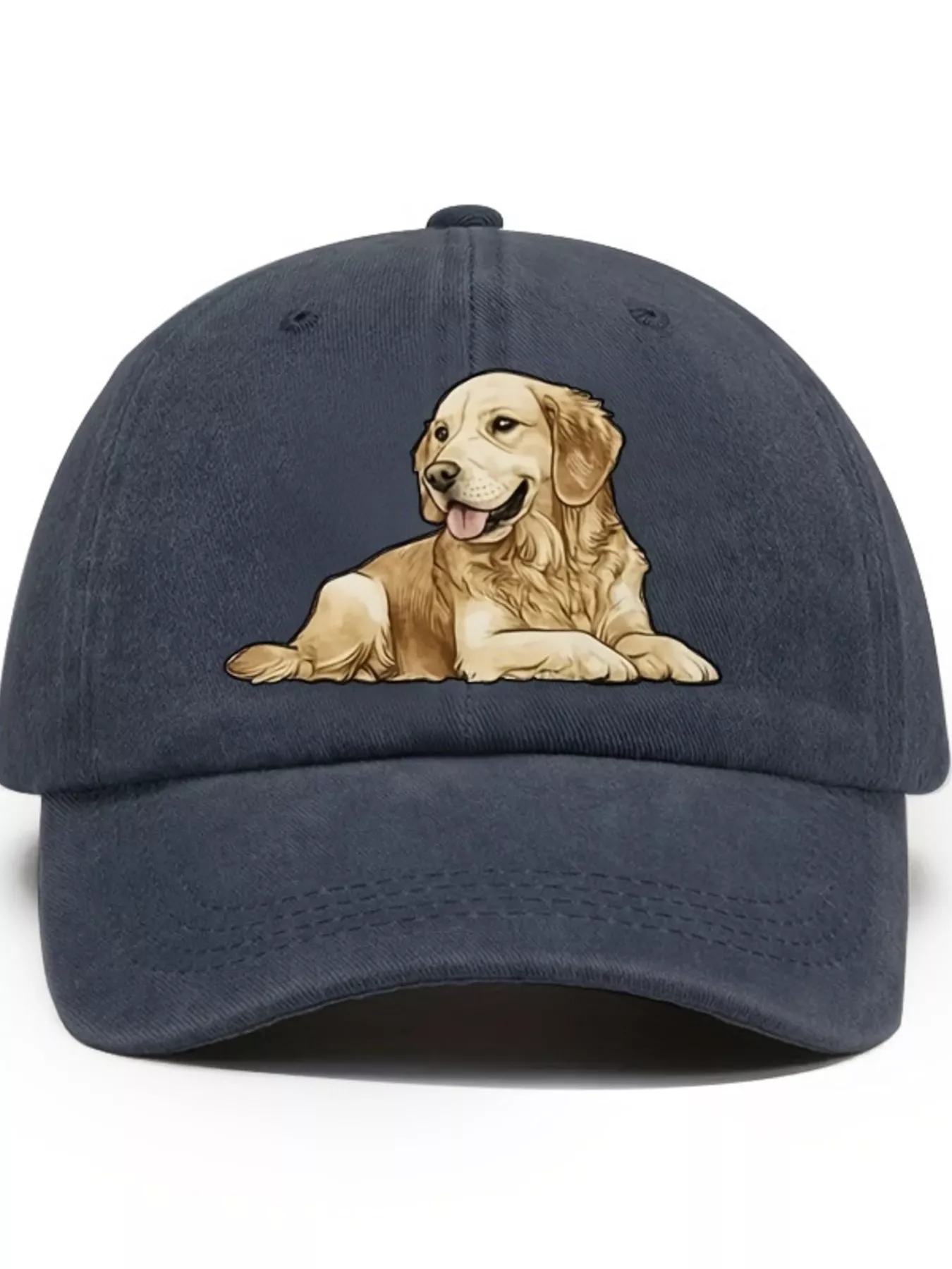 Dog Washed Adjustable Baseball Cap - Image 4