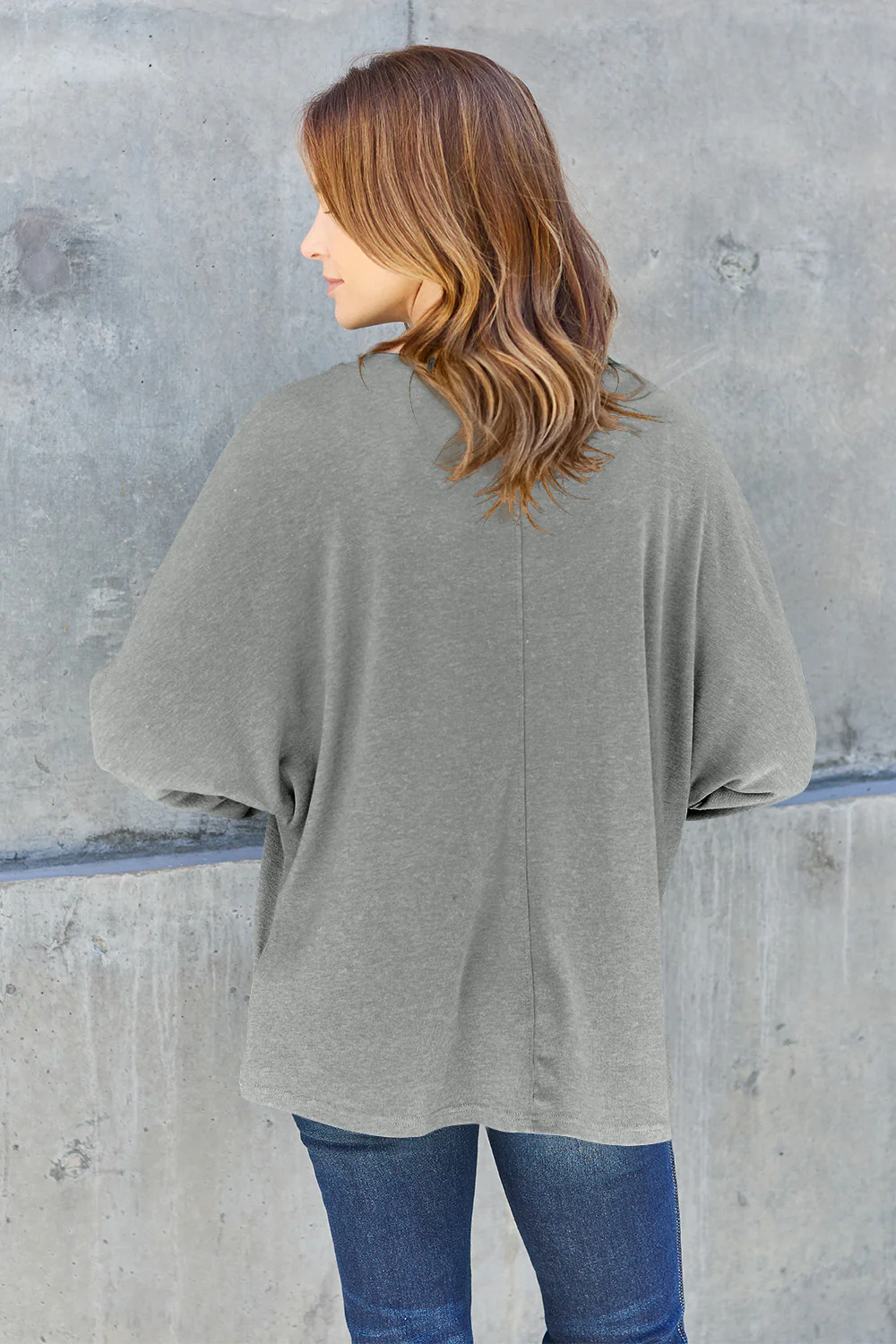 Double Take Full Size Round Neck Long Sleeve T-Shirt - Image 20