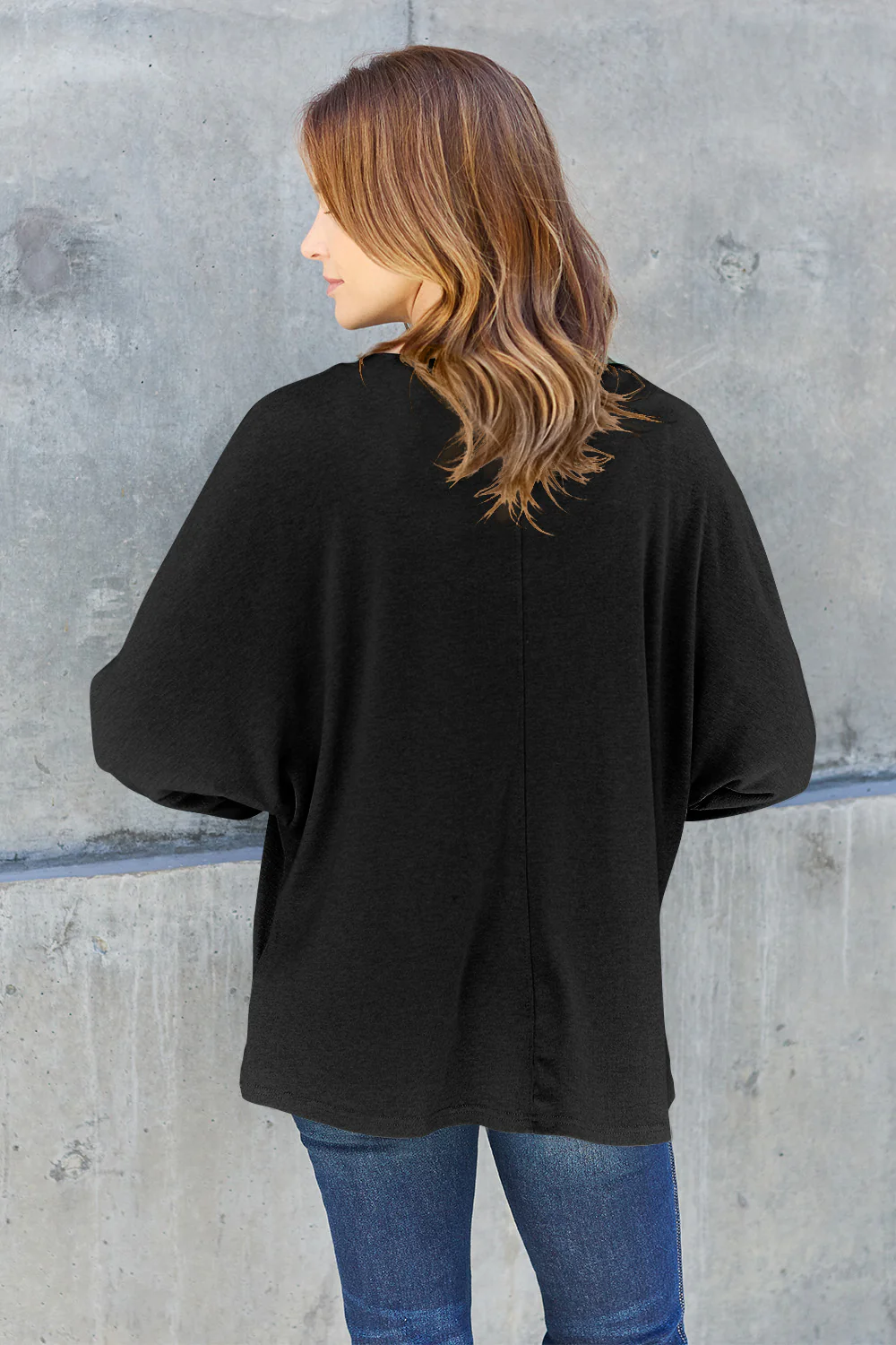 Double Take Full Size Round Neck Long Sleeve T-Shirt - Image 8