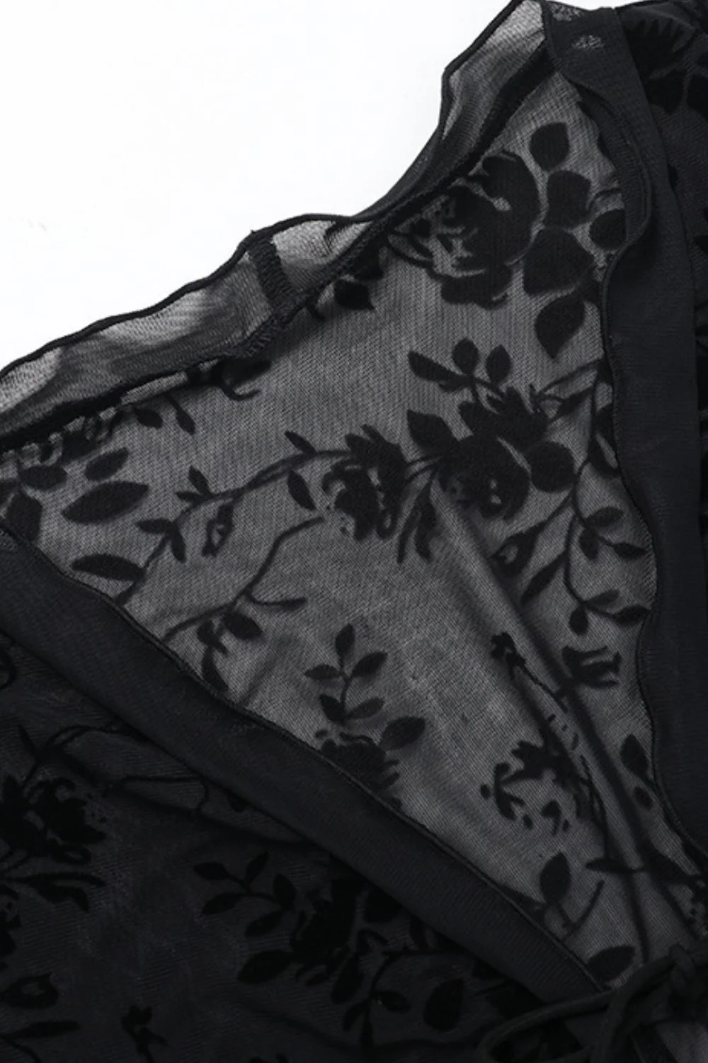 Double Tied Long Sleeve Blouse - Image 4