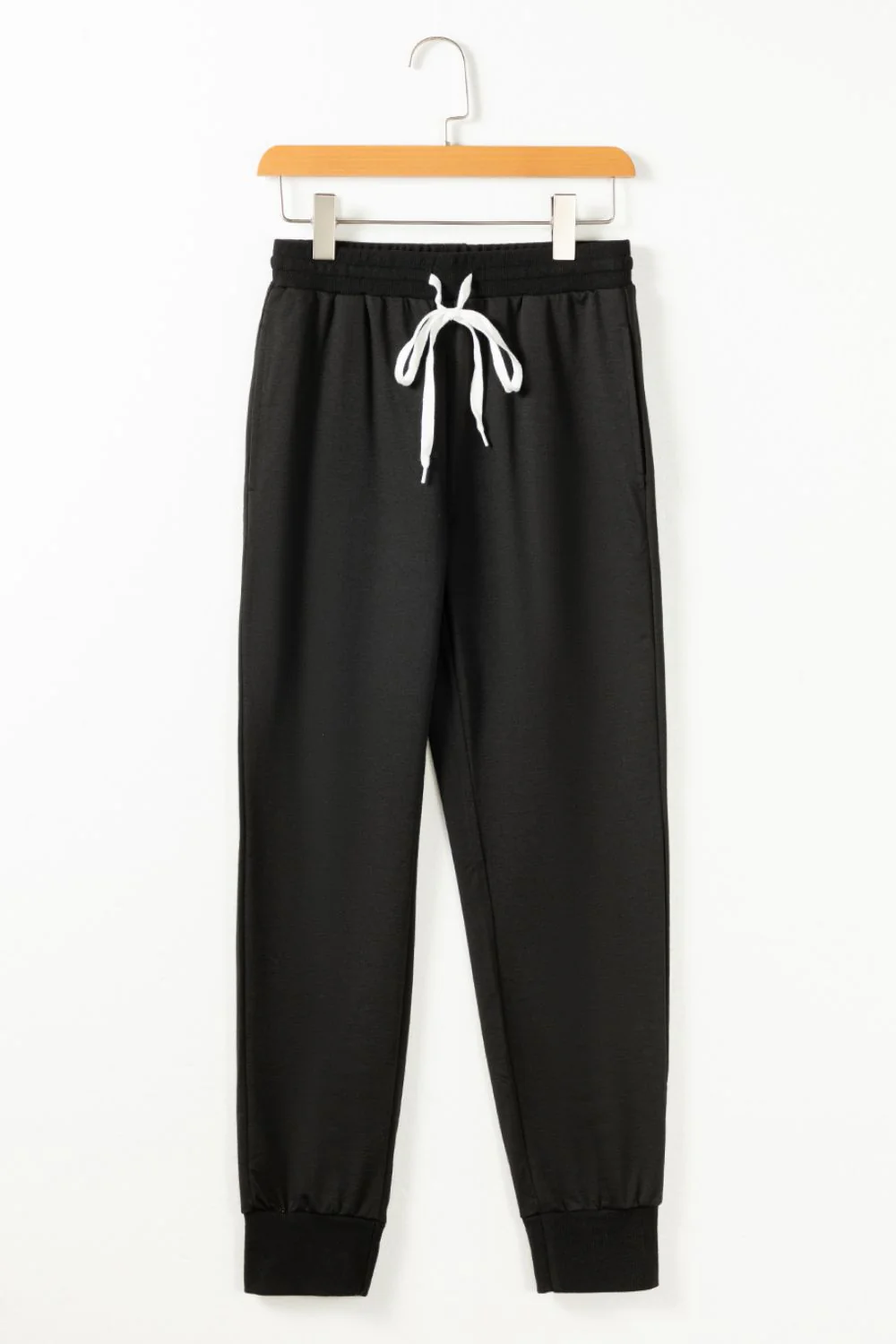 Drawstring Hoodie and Pocketed Pants Set - Image 4