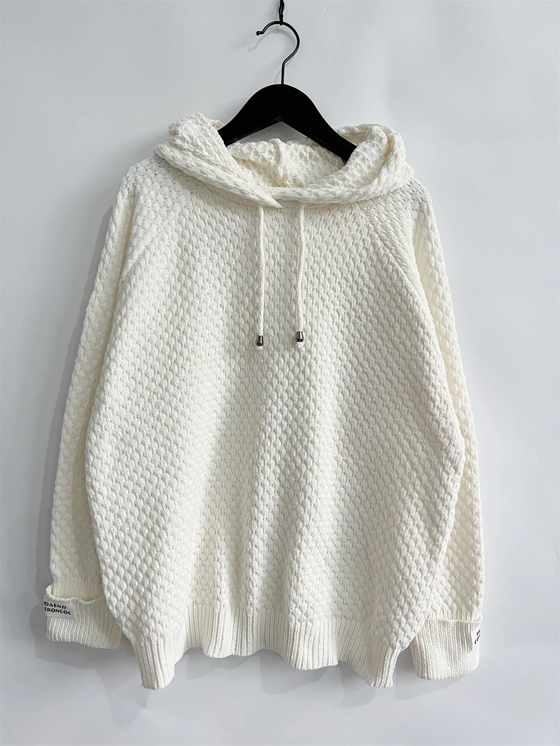 Drawstring Long Sleeve  Hooded Sweater - Image 18