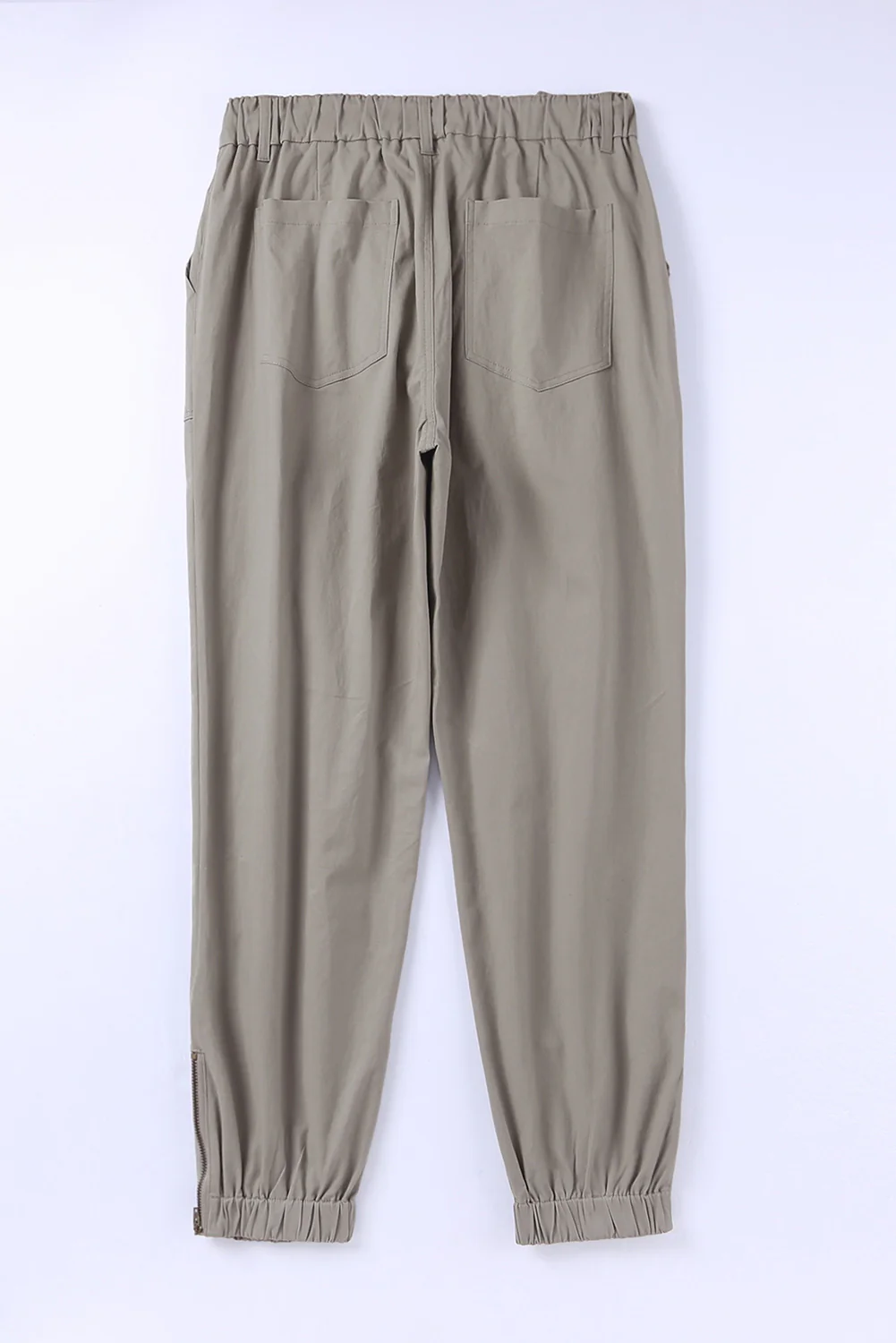 Drawstring Side Zip Joggers - Image 5