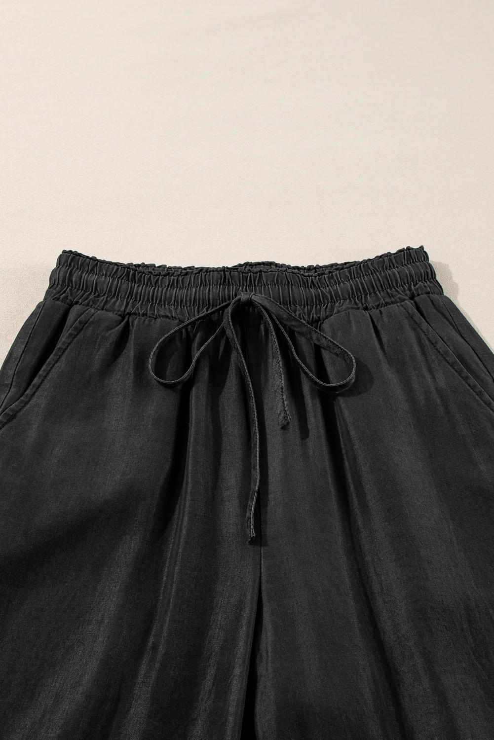 Drawstring Wide Leg Jeans - Image 12