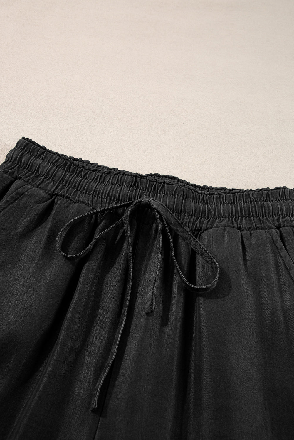 Drawstring Wide Leg Jeans - Image 14
