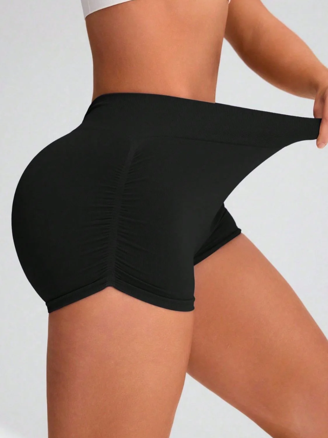 Elastic Waist Active Shorts - Image 4