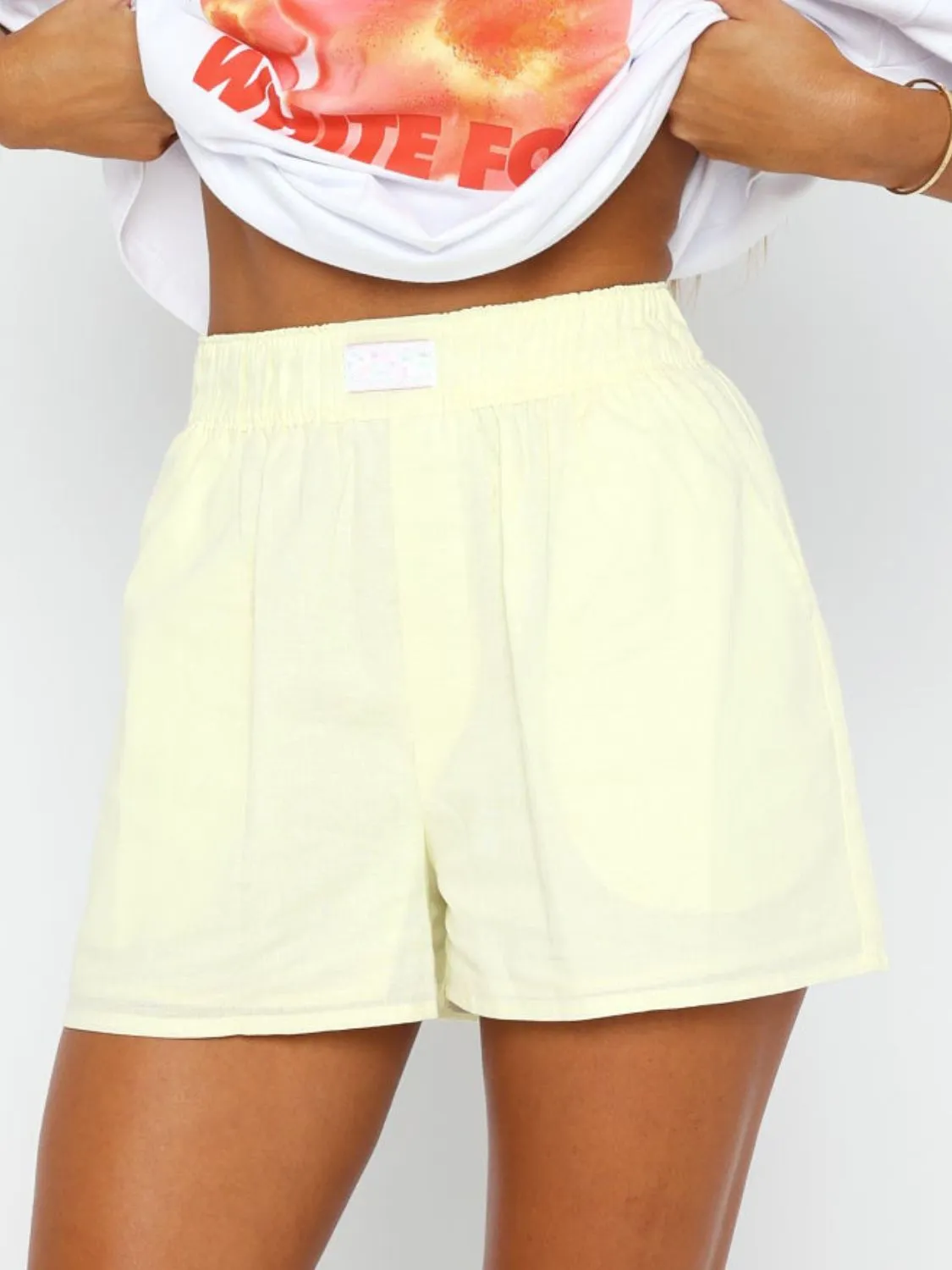 Elastic Waist Shorts - Image 28