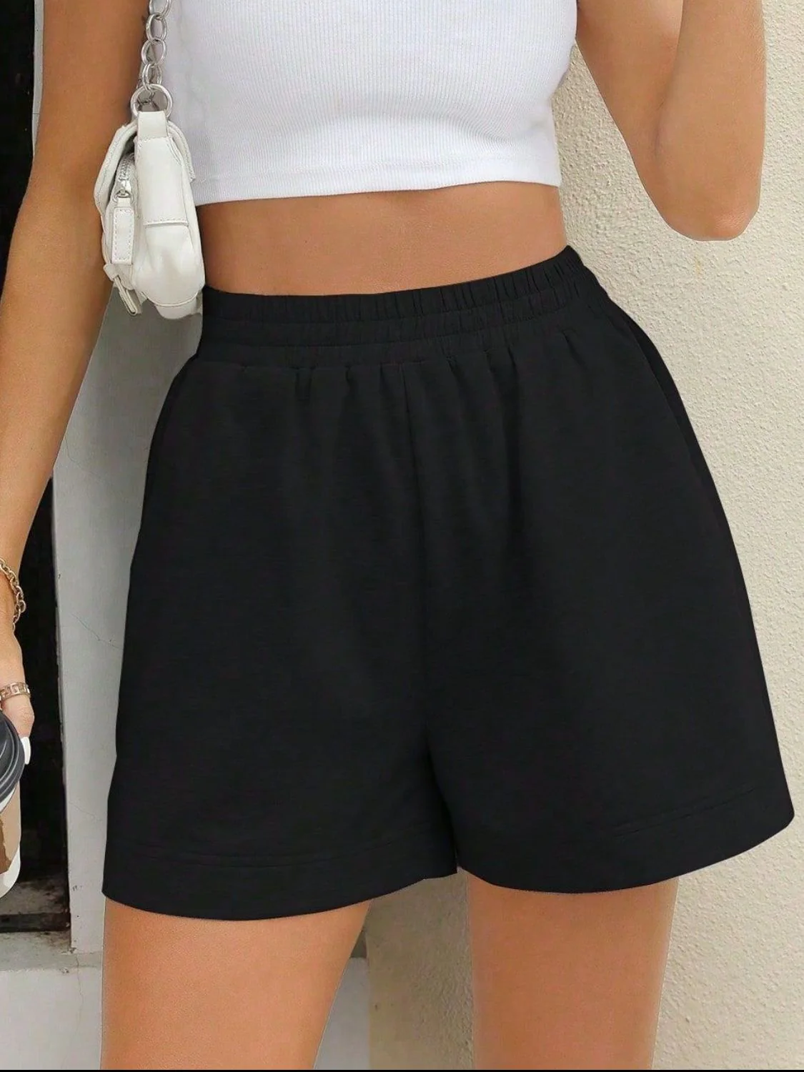 Elastic Waist Shorts - Image 4