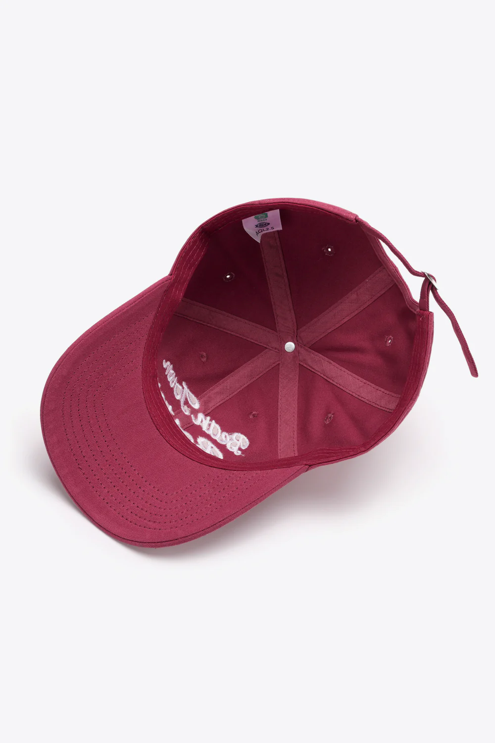 Embroidered Graphic Adjustable Baseball Cap - Image 5