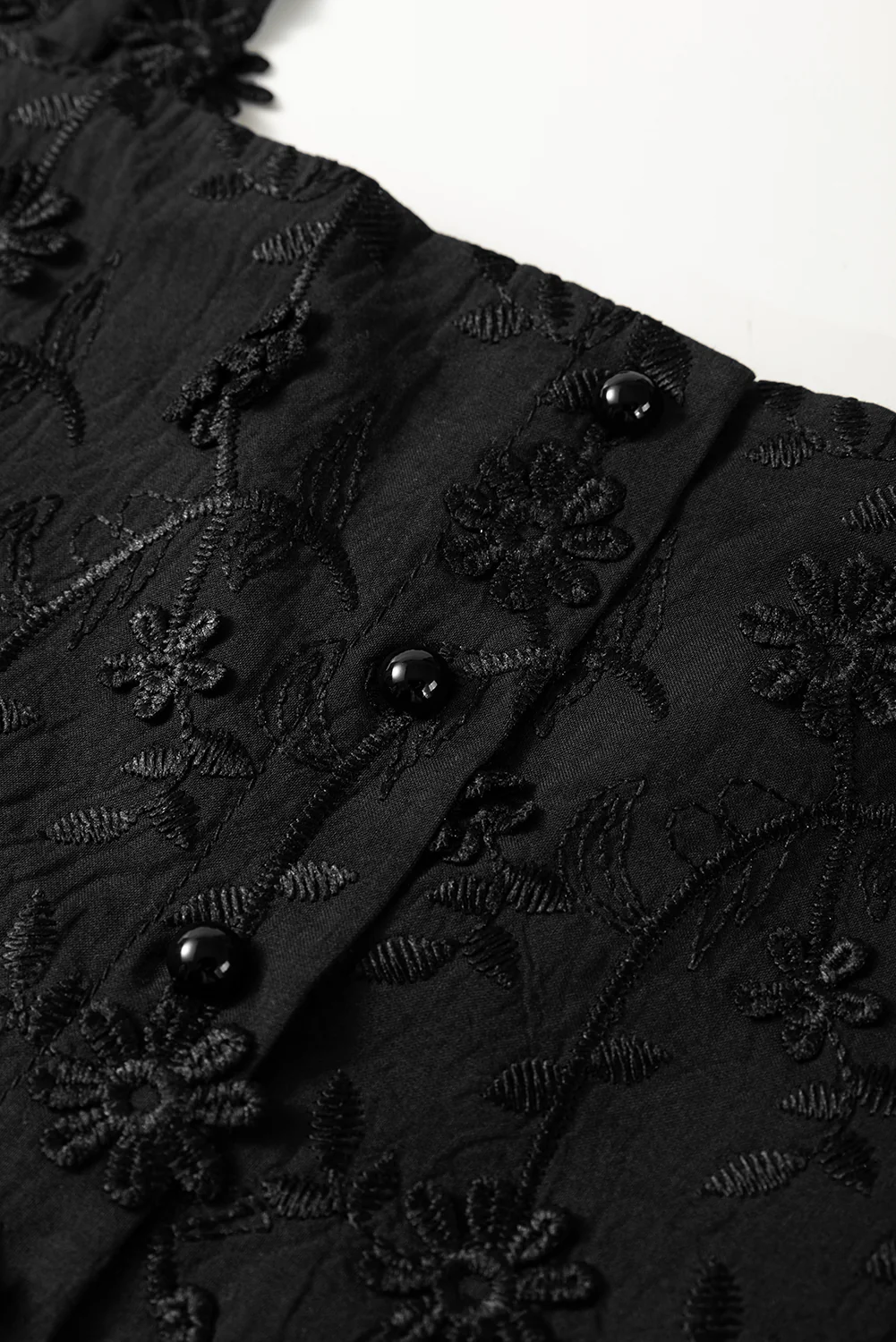 Embroidered Square Neck Wide Strap Tank - Image 7