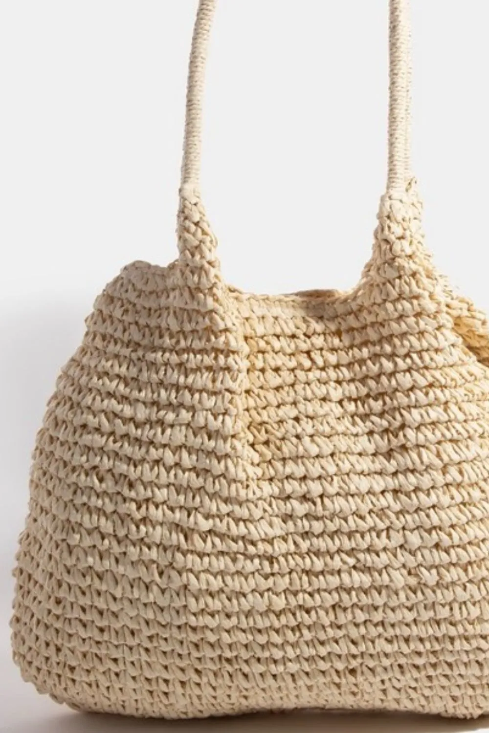 Fame Braided Long Handle Tote Bag - Image 2