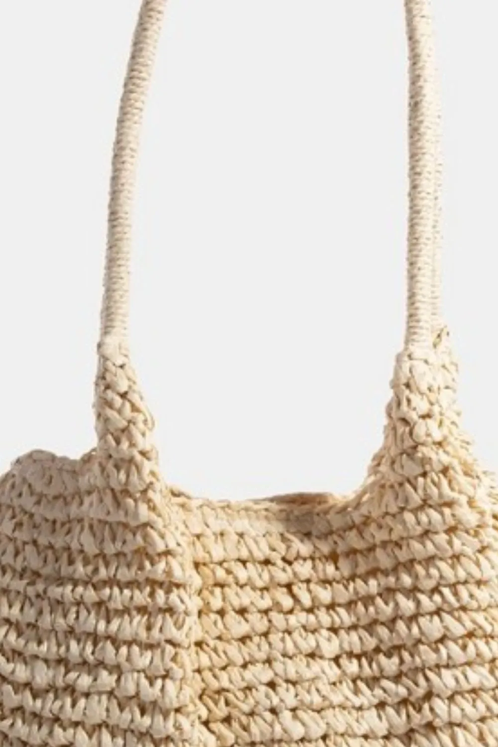 Fame Braided Long Handle Tote Bag - Image 3