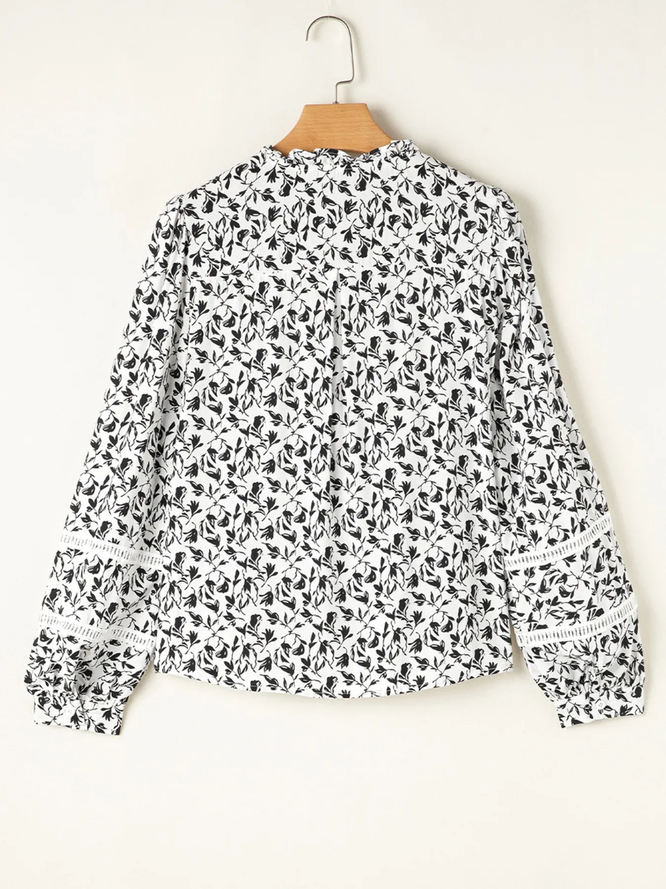 Floral Button Down Long Sleeve Shirt - Image 12