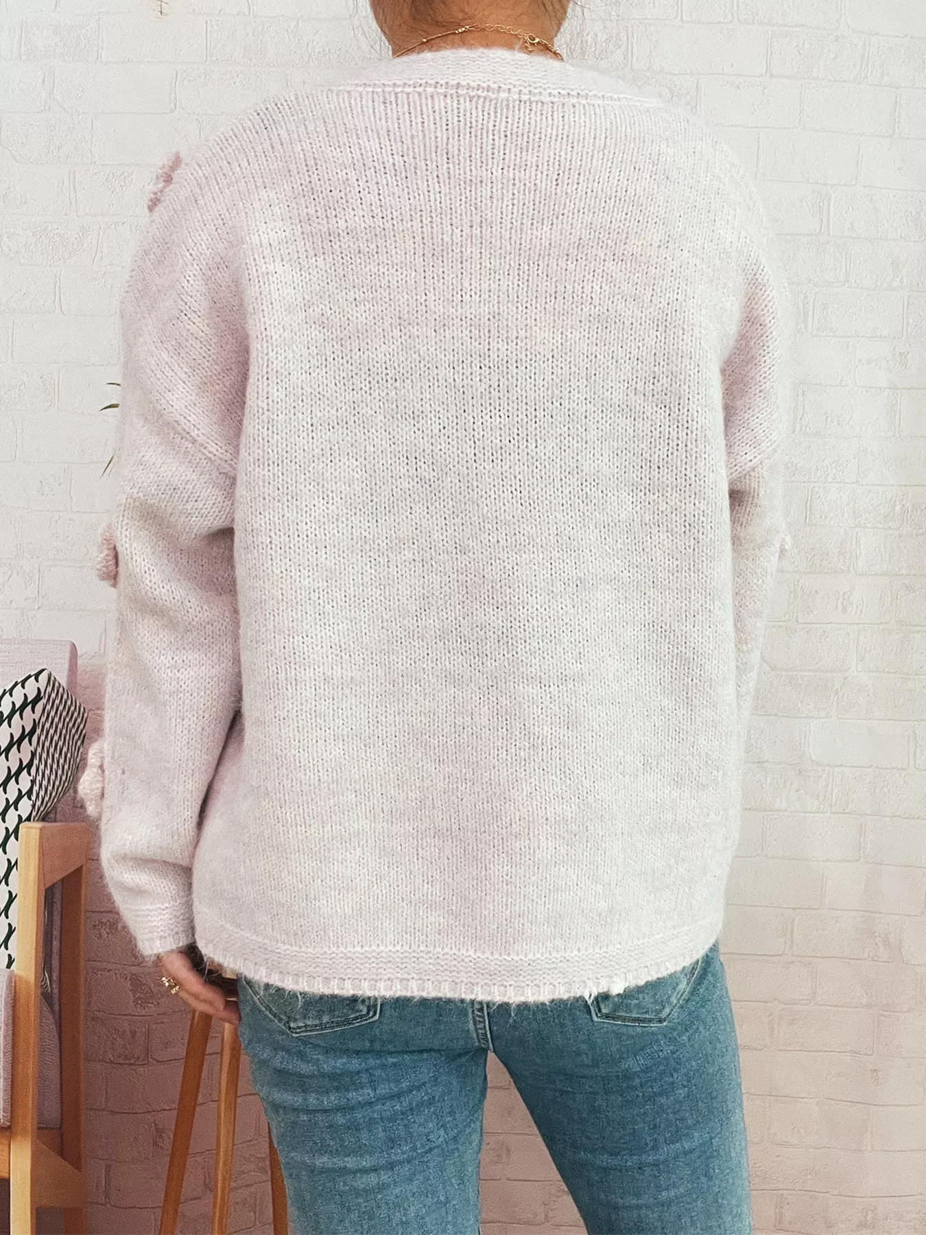 Flower Button-Up Cardigan - Image 15