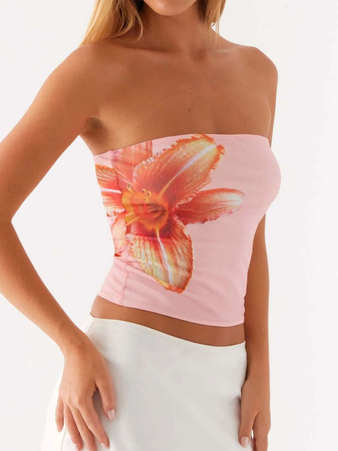 Flower Tube Top - Image 2