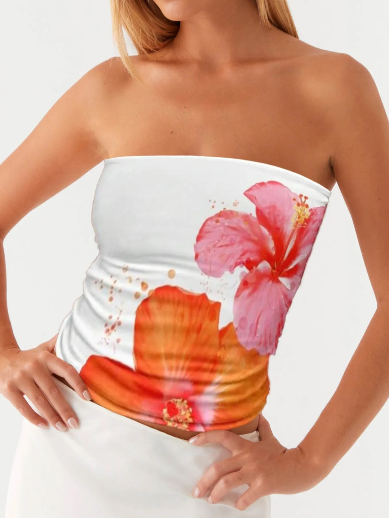 Flower Tube Top - Image 7