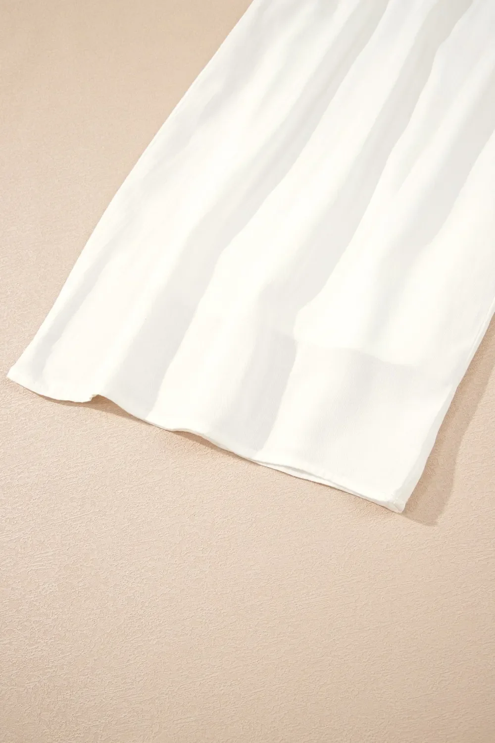 Flowy Wide Leg Pants with Drawstring Waist - Image 9
