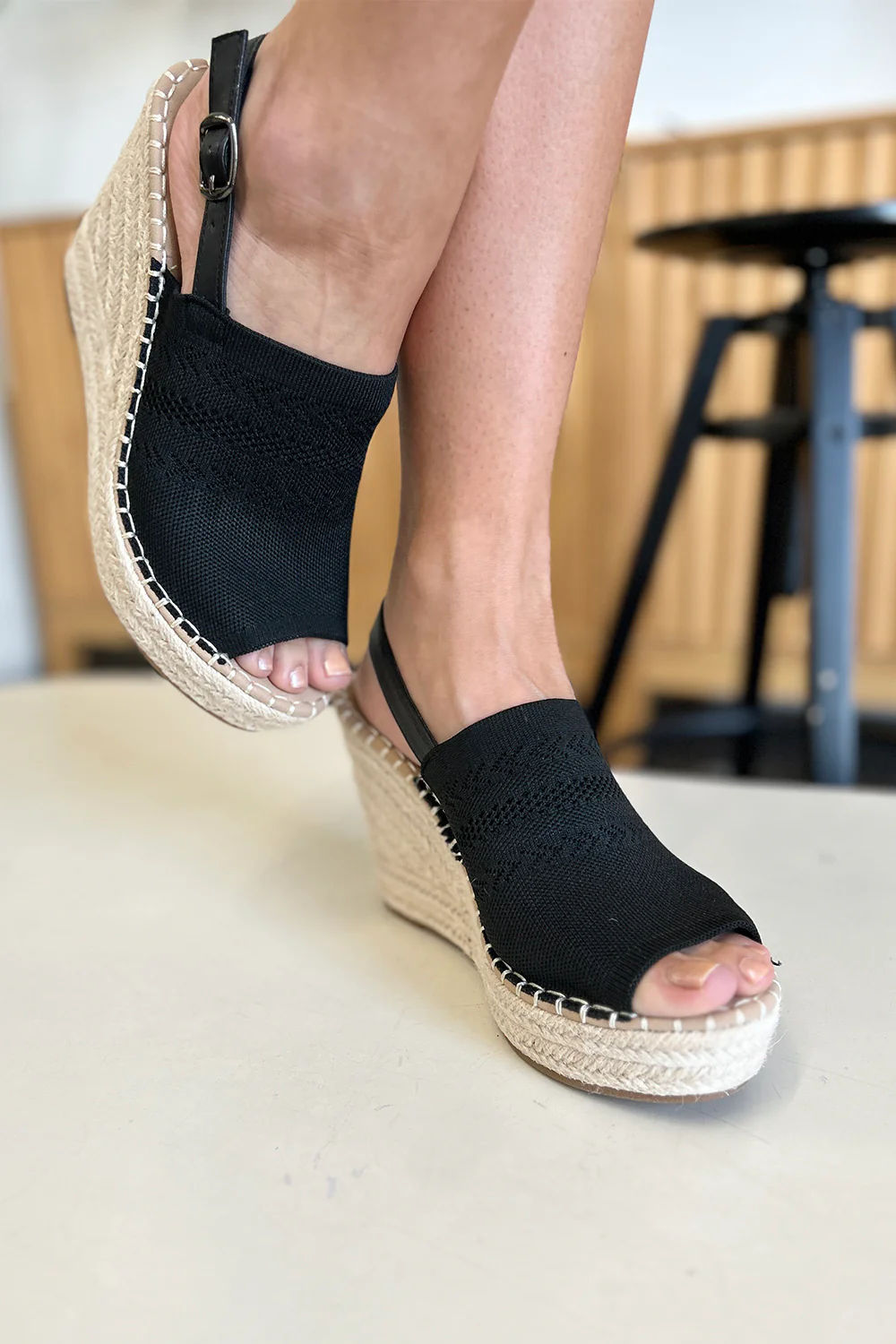 Forever Link Peep Toe High Heel Sandals - Image 3
