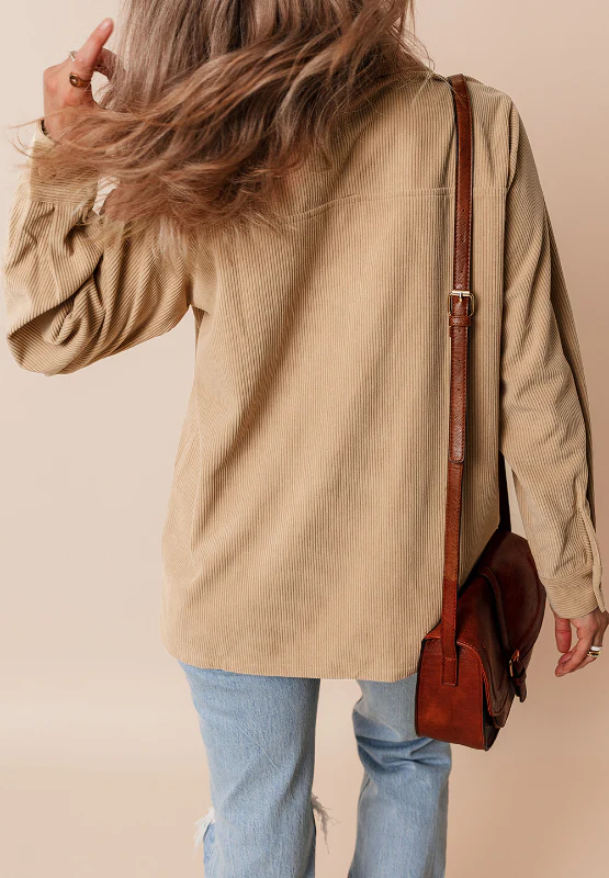 Frill Button Up Long Sleeve Jacket - Image 6