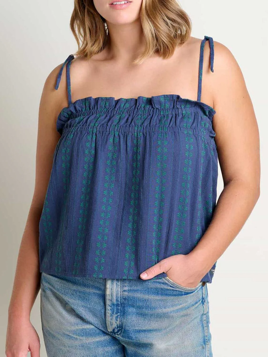 Frill Square Neck Cami - Image 3