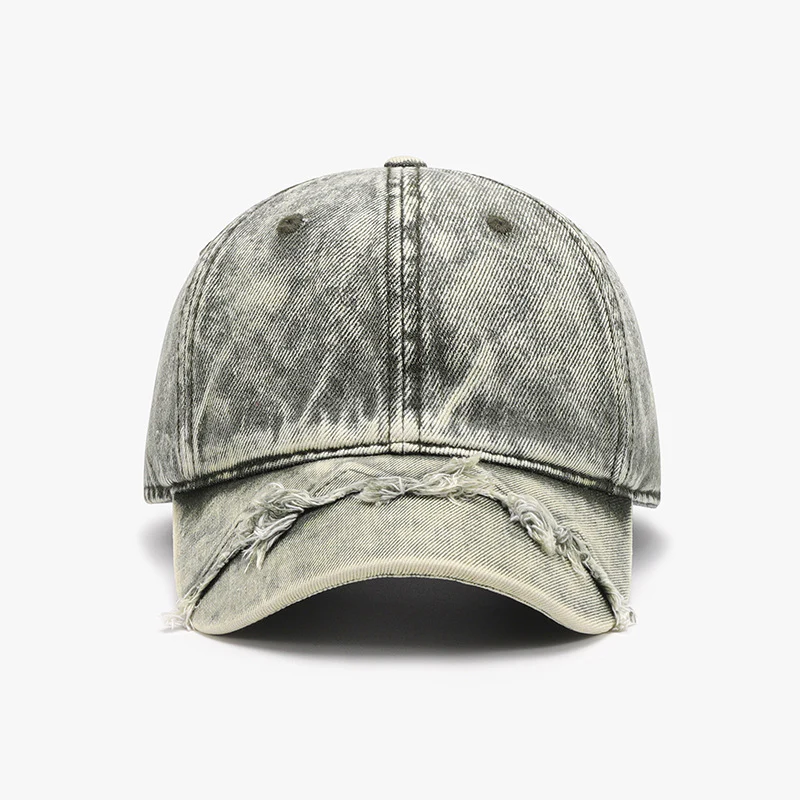 Fringe Adjustable Cotton Baseball Cap - Image 6