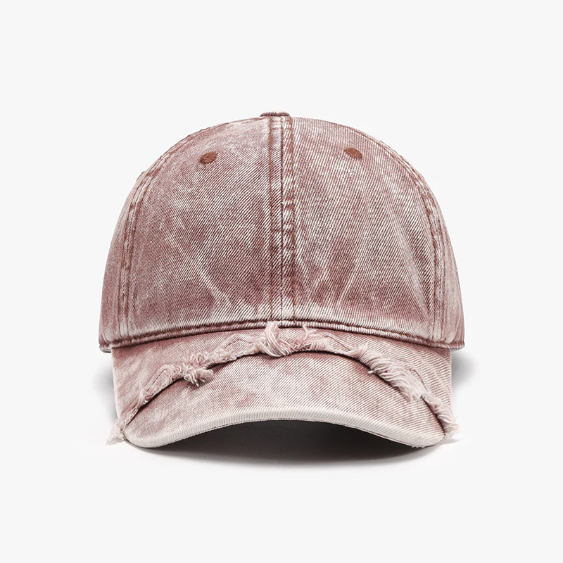 Fringe Adjustable Cotton Baseball Cap - Image 8