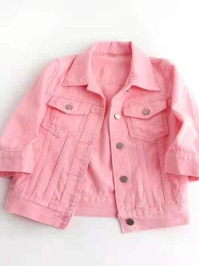 Full Size Cropped  Denim Jacket Plus Size - Image 11